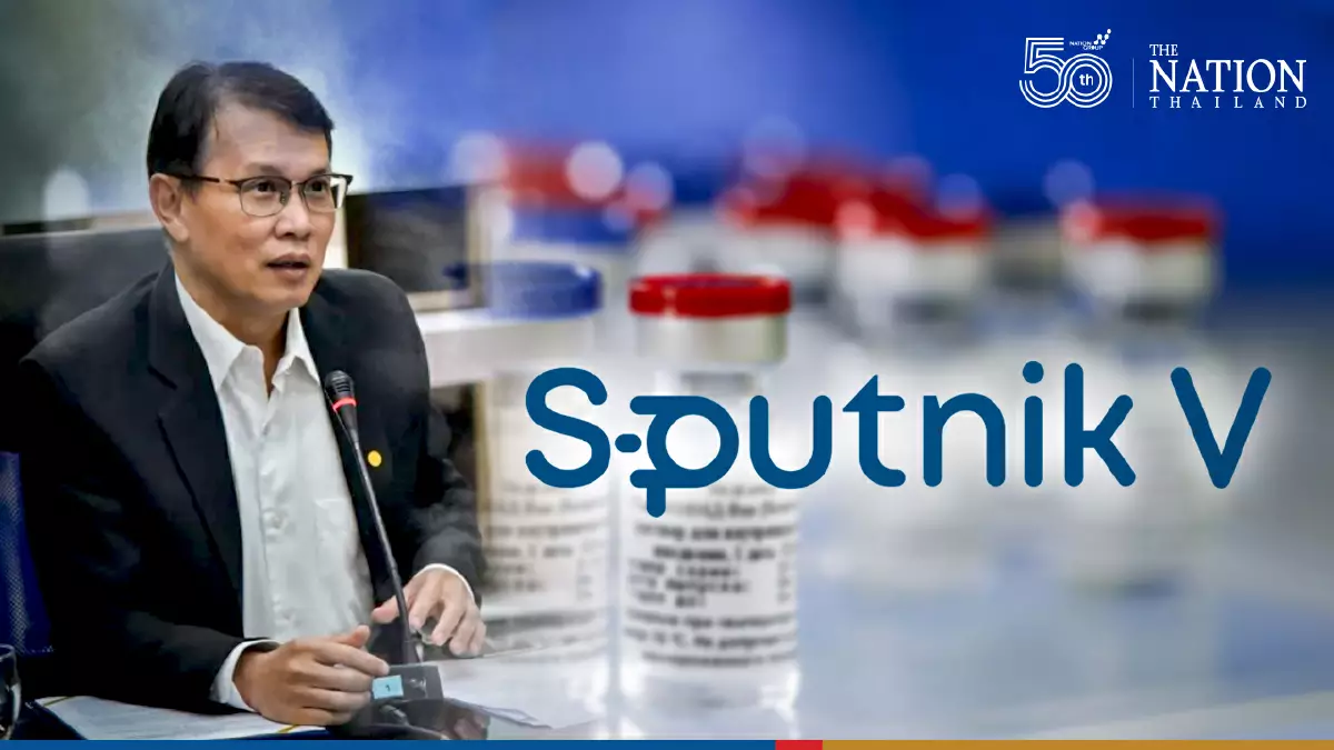 FDA Thailand Tunda Persetujuan Vaksin Sputnik V